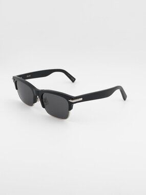 Dior DIORBLACKSUIT C1U 10A0 Sunglasses Black Square Frame, Grey Lenses
